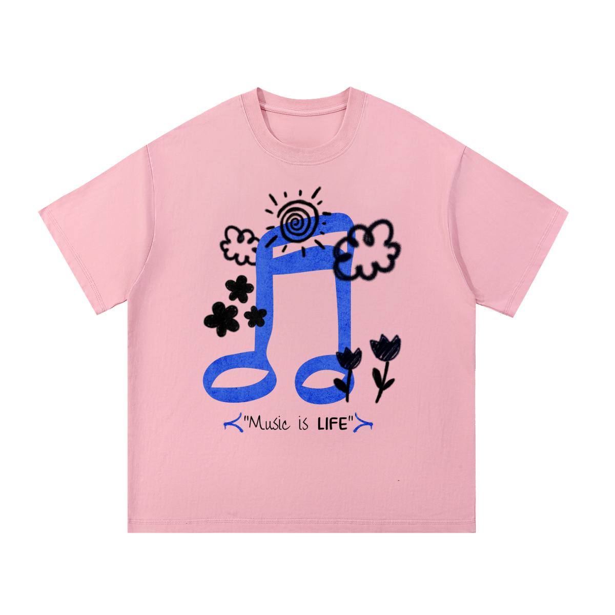 music is life / Essential Cotton T-Shirt