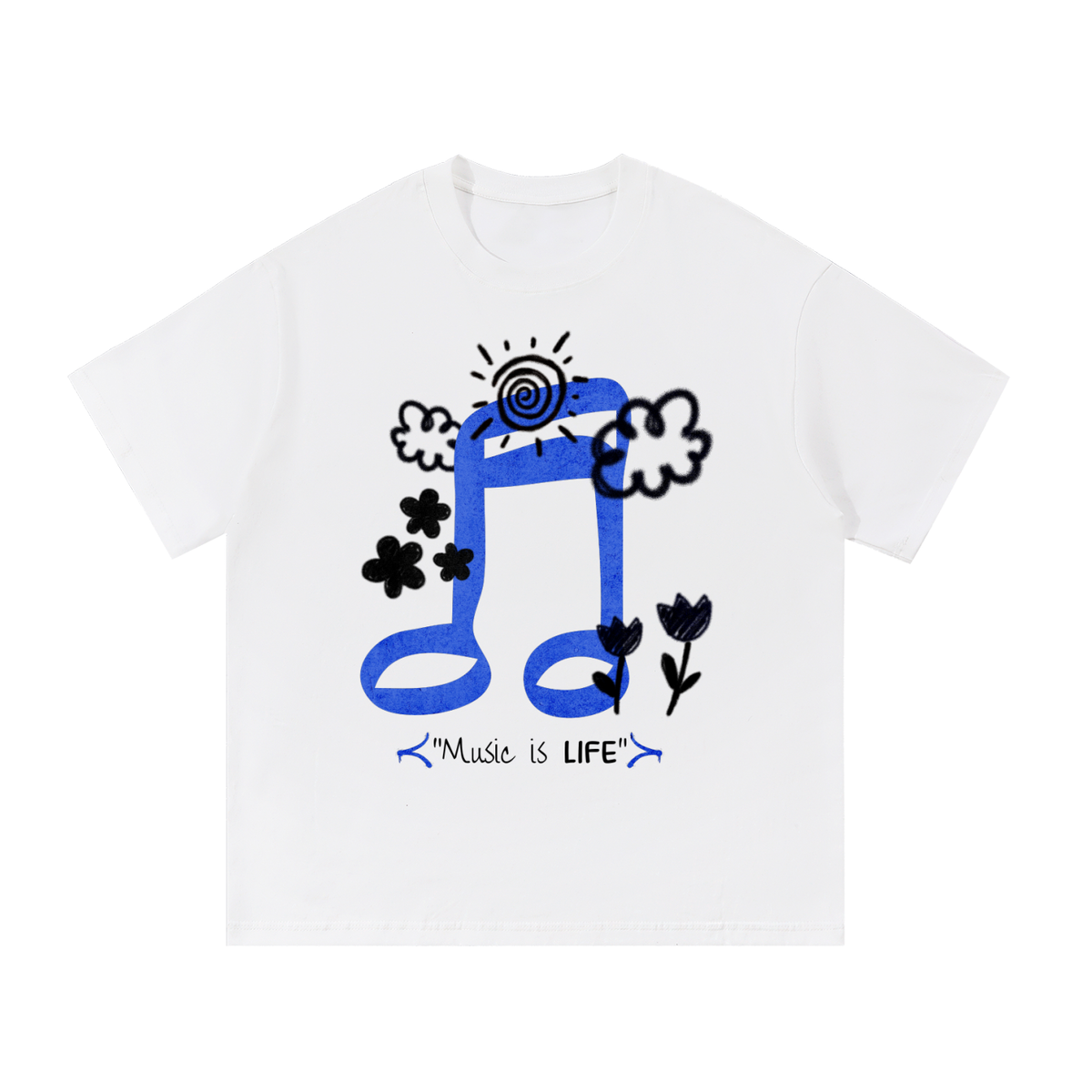 music is life / Essential Cotton T-Shirt