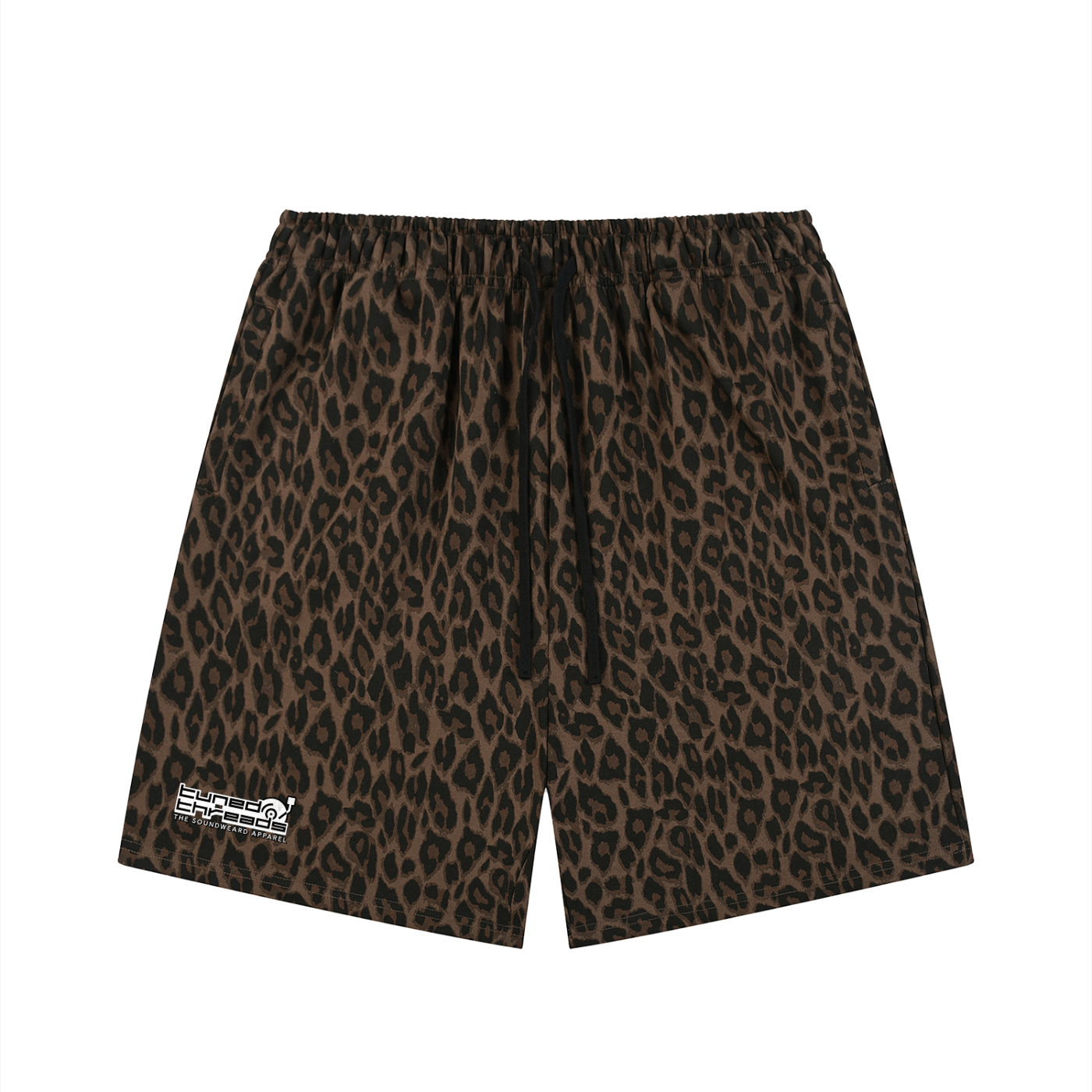 T.T/ Unisex Heavyweight Leopard Shorts