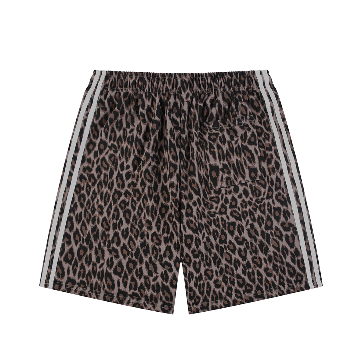 T.T/ Unisex Heavyweight Leopard Shorts