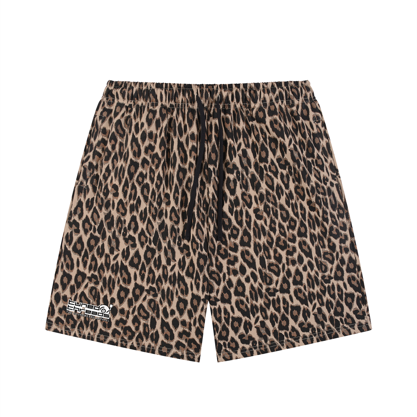 T.T/ Unisex Heavyweight Leopard Shorts